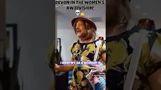 Devon Larratt in Women's Division 😂 #shorts #armwrestling
