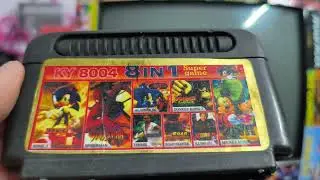 Amazing Cool 8 bit (NES/Famicom) Video Game Multicart (3 in 1) - Sonic 5 on 8 bit processing power!