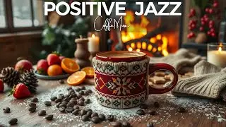 Elegant Winter Morning Jazz Cafe ❄️ Soft Instrumental Jazz & Bossa Nova for Productivity