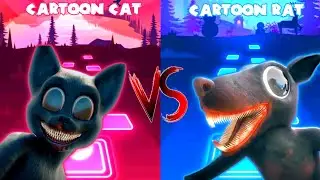 Cartoon Cat Killing the Vibe Song  VS Cartoon Rat Monster Cover Song - Tiles Hop EDM Rush! . NITH