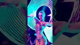 A Woman Perform Arch-Lights Dance at AGT #americagottalent #magic #agt #talent #shorts #miracle