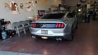 Yvan's 2020 Ford Mustang GT California special, New flowmaster outlaw system