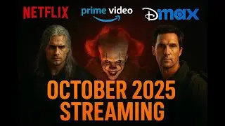 Что смотреть в октябре 2025 года | Netflix, Disney+, Prime, Max