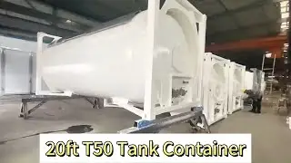 20ft T50 Tank Container: Your Trusted Solution for Gas Transport