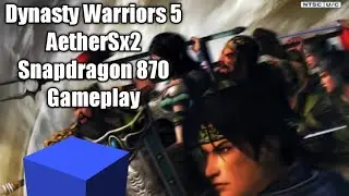 Dynasty Warriors 5 AetherSx2 Gameplay on Snapdragon 870. (With Controller)