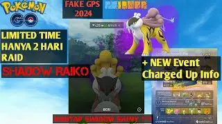 TRICK CATCH SHADOW SHINY RAIKOU , Limited time raid + Info Event Now, Use Pgsharp Fakegps
