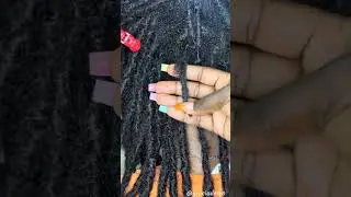 EASY LOCS REPAIR TUTORIAL/ LOCS EXTENSIONS HUMAN HAIR
