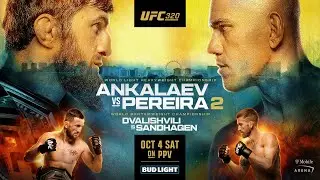 UFC 320 Live Bet Stream |  Ankalaev vs. Pereira 2 Fight Companion (Watch Along Live Reactions)