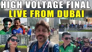 Pak vs Ind fans arrived dubai stadium for asia cup 2025 big final | Live Visuals