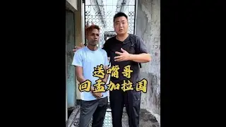 送嘴哥回孟加拉国后，嘴哥哭的稀里哗啦，胖军只好向子安求助 #子安环球故事 #孟加拉国#嘴哥