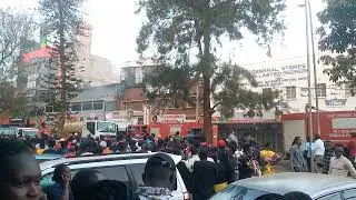 fire explode in thika town building nearly cascade #fire #fireworks #firstvlog