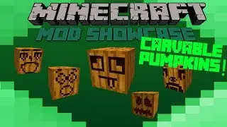 Minecraft Mod Showcase- Pumpkin Carving!! HALLOWEEN HIJYNX!
