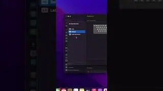 Как удалить язык клавиатуры на Mac