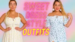 🌷OUTFITS INSPO | curvy style - Sweet dress style