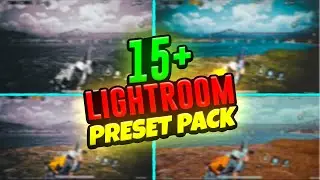 15+ Lightroom Presets | Presets For BGMI Thumbnail | Presets For Pubg Mobile Thumbnail | Presets
