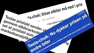 Pris bombe - chok for bilbranchen