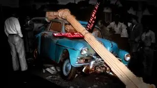 Terrible Vintage Car Crashes Compilation (1920s-60s) - History Colorized