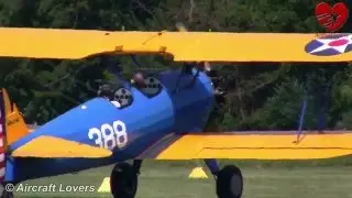 Boeing Stearman │ N60HW │ Germany, Bienenfarm 04.07.15