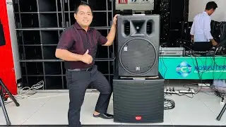 BETA3 U15A dikasih Subwoofer 18inc Baretone sangat cocok buat monitor panggung