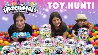 HATCHIMALS TOY HUNT! Search for Hatchimals CollEGGtibles Season 3 Twins, Best Friends & Golden Egg
