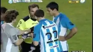 Agust&iacute;n Pelletieri ataja un penal