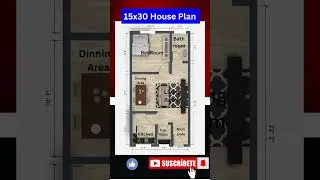 15'X30' East Facing House | 15 x 30 ghar ka naksha | 15 x 30 HOUSE PLAN | 15 x 30 best house plan