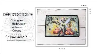 464 - DEFI D'OCTOBRE @SandrineSagenscrap
