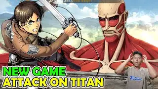 AKHIRNYA RILIS New Game Attack On Titan !! Gameplay, Gift Code Dan Gacha - Attack On Titan