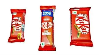 All different Size KitKat unwrapped ASMR #chocolateasmr #parveenasmr
