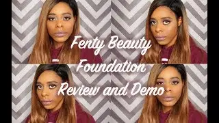 Fenty Beauty Foundation (390) Review & Demo |ArtofAri