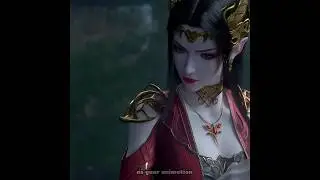 Queen Medusa always protect xiao yan || battle through the heavens || #btth #donghua #shorts