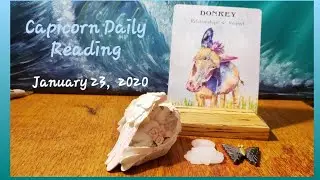 January 23, 2020 - Daily Capricorn Reading - Daily Spirit Animal - Power Animal