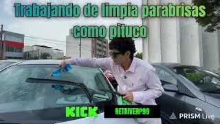 Retriver - Trabajando de limpia parabrisas como pituco