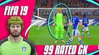CAN A 99 RATED GOALKEEPER CARRY A LEAGUE 2 TEAM TO THE PREMIER LEAGUE IN A FIFA 19 EXPERIMENT ?