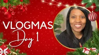 Vlogmas Ep.1 | Chick-fil-A lunch | Prepping for Christmas Decor
