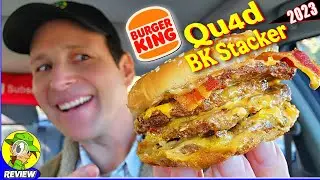 Burger King&reg; QUAD BK&reg; STACKER 2023 Обзор ????? ⎮ Посмотрите ЭТО