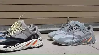 Yeezy Boost 700 WaveRunner vs Inertia on-feet review