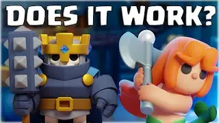VALK + SK DOES IT WORK?!?! CLASH MINI