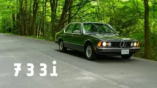 BMW 733i 1982 года, классический мужской автомобиль для ежедневных поездок