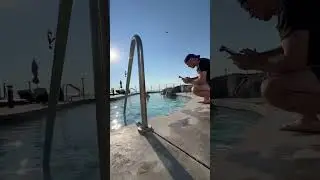 Drone pool shots to light up Instagram 💦📸 #dronephotography