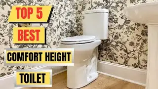 Top 5 Best Comfort Height Toilet In 2023 || Tall Toilet Height