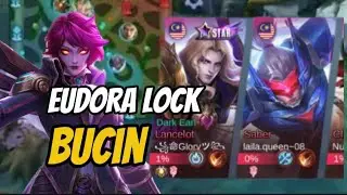 GAMEPLAY BRAWL EUDORA LOCK BUCIN #mlbb #jessnolimit