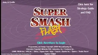 [TAS] Super Smash Flash - Adventure Mode in 2:28.87