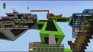 Minecraft|Eggwars con Axom y unas manqueadas