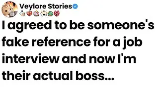 I agreed to be someone's fake reference for a job interview and now I'm their actual boss.