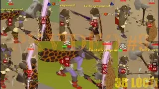 JARRAD - OSRS PK VIDEO / MONTAGE - HIGH RISK/DHAROK//BIG HITS #9 3B + LOOT!