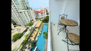Pattaya condo for sale or rent at The Cliff Pratumnak - floor 10 with sea and pool views