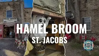 Canada's LAST Corn Broom Maker! 🇨🇦 Watch Hamel Brooms in St. Jacobs Craft History