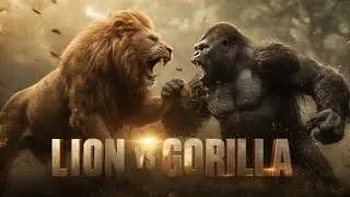 Lion vs Gorilla_Who Rules The Wild | Lion Vs Gorilla Fight | Forest Wrestling | Forest Fight