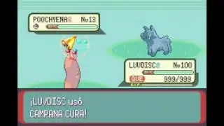 POKEMON EMERALD | LUVDISC | CAMPANA CURA | HEAL BELL